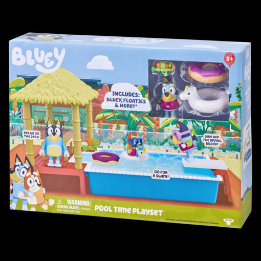 Picture of Bluey Pool Time Playset